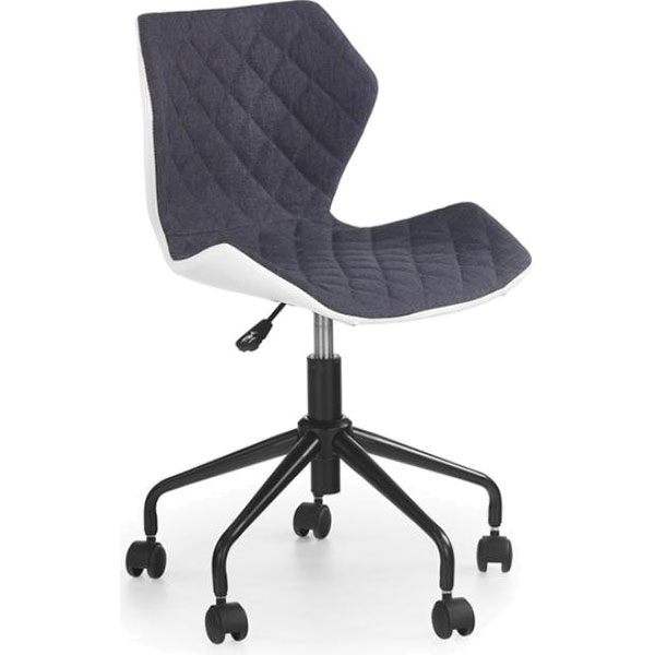 Кресло офисное Halmar Matrix (белый/серый)  - купить