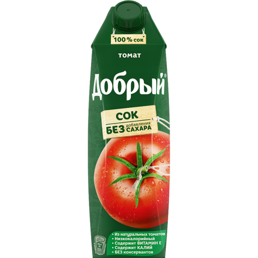 Сок Добрый томатный с солью 1л  - купить