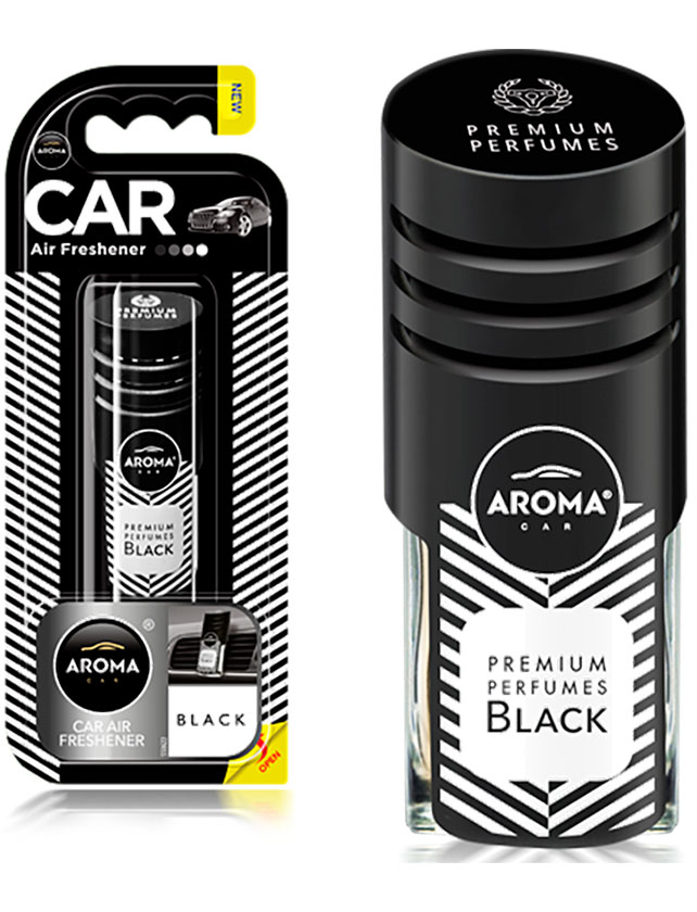 

Ароматизатор воздуха для автомобиля Aroma Car Prestige Vent Black