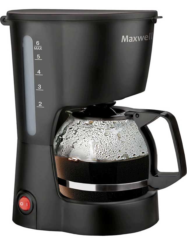 Капельная кофеварка Maxwell MW-1657BK  - купить